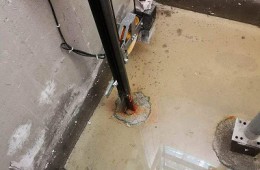 中鐵雙龍灣4幢 電梯井基坑滲水