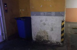 合肥蜀山區(qū)合肥大劇院 地下車庫(kù)墻角滲水