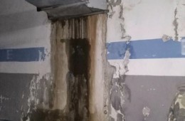 格林豪泰铁西广场 地下车库穿线管灌水