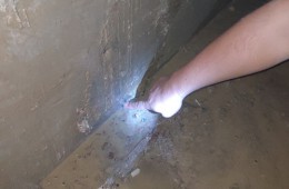 甘欣街大化醫(yī)院 泵房基坑立墻冒水