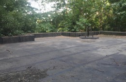 西郊國家森林公園 辦公樓二樓屋頂做防水