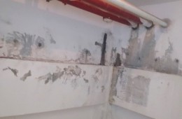金地艺境-2期 地下车库墙面渗水