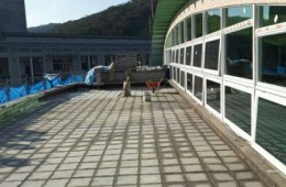 青岛市图书馆屋顶天台防水维修