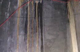 青島綠城社區(qū)少年宮地下車庫漏水
