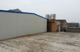 官渡区新治村老年活动中心屋顶做防水