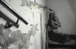 五寨县纪检委办公楼地下室外墙堵漏维修